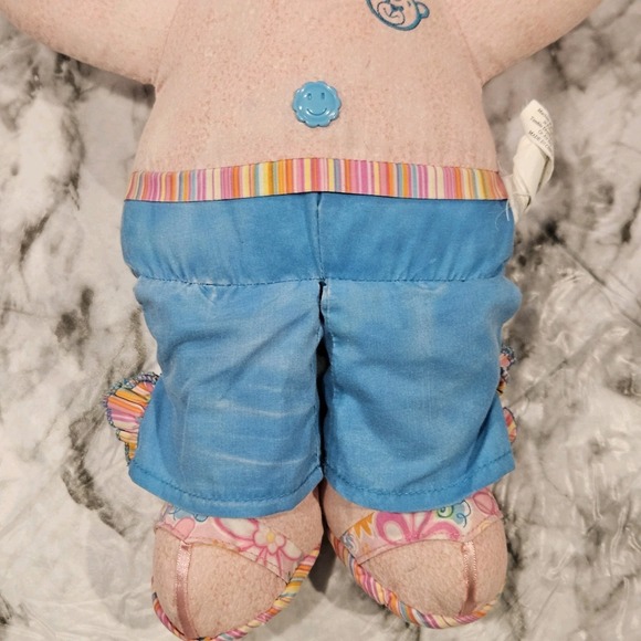 Vintage Doodle Bear‎  Pink And Blue 2004 JAKKS 16" - Picture 6 of 11